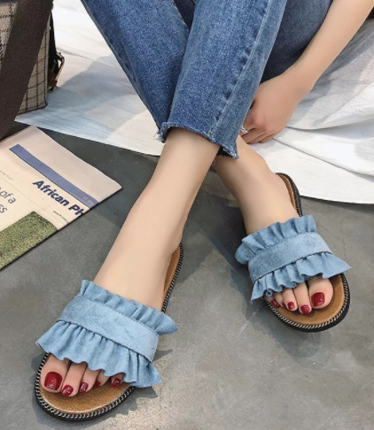KL798 - Trendy Patela Sandal Blue